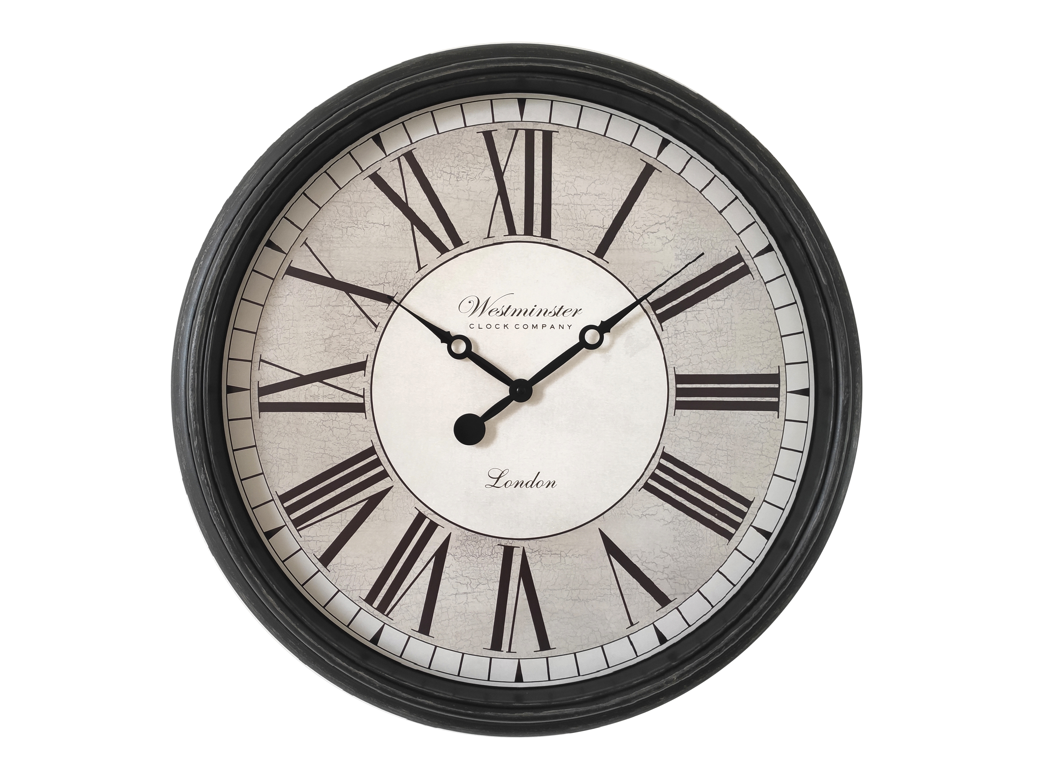 RELOJ "WESTMINSTER" NEGRO NUM. ROM. 58D. CMS. 2